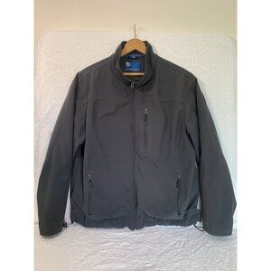 Hydro-Shell Men's 2XL Gray Water Repellent Zip Front Jacket - Size XXL‎ Rain